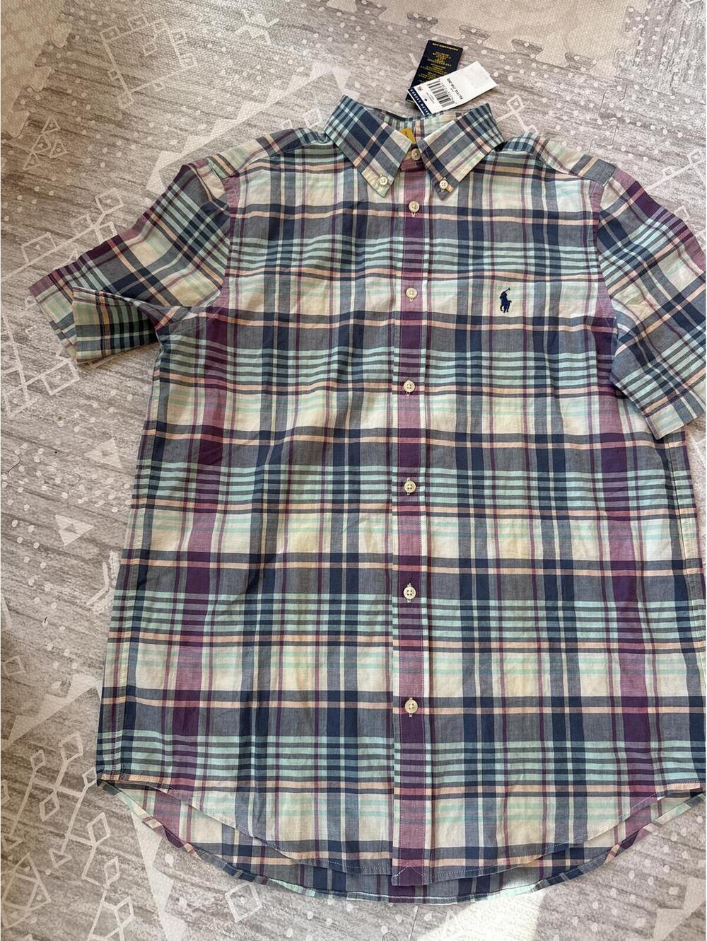 NWT Polo Ralph Lauren XL Plaid Button-Down Shirt